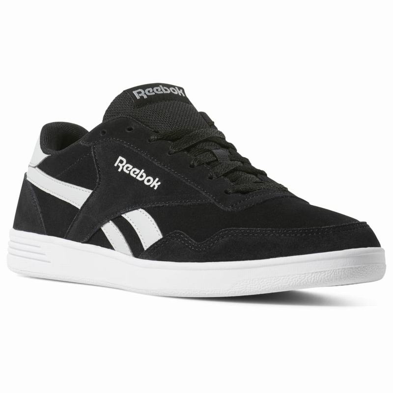 Reebok Royal Techque T Tenisky Panske - Čierne/Biele KL3863CK